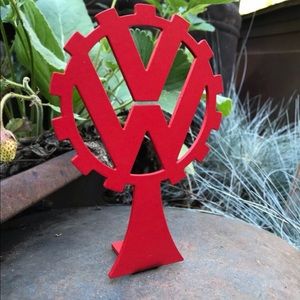 Metal Art VW Emblem Bumper Badge.